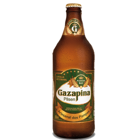 CERVEJA GAZAPINA 600ML