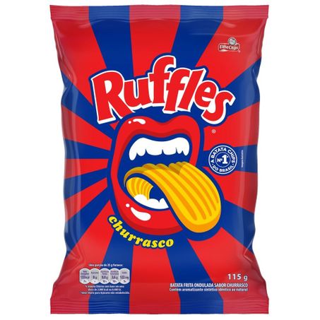 Elma chips ruffles 115g churrasco