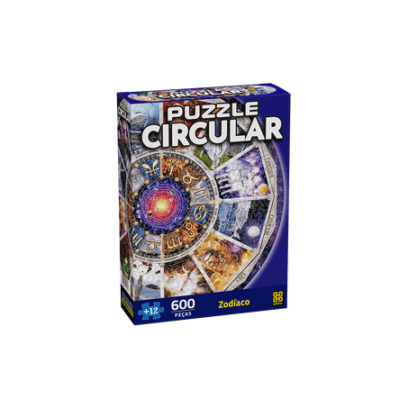 Brinquedo Grow Puzzle 600 Peças Zodíaco