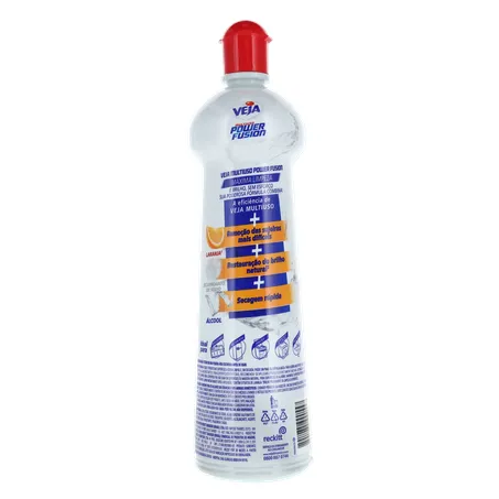 Limpador Multiuso Veja 500ml - Power Fusion - Laranja 360-2
