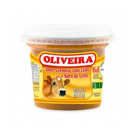 Doce de Leite Oliveira Cremoso Embalagem 900G