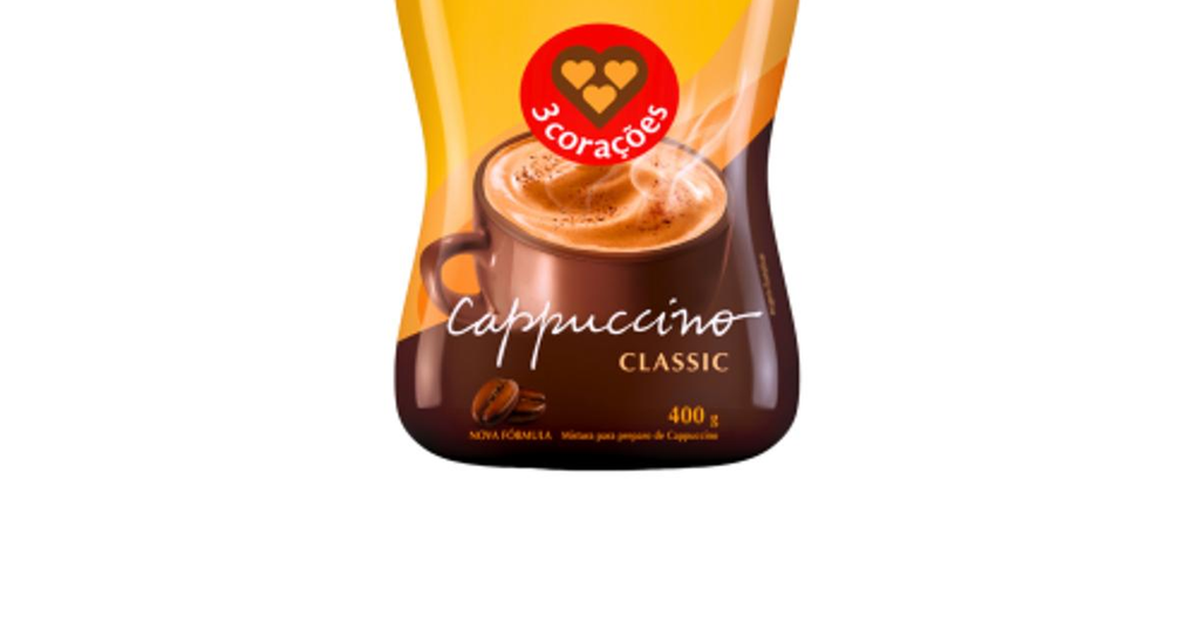 Cコーヒー400g Cappuccino 3 Corações 400g - Classic