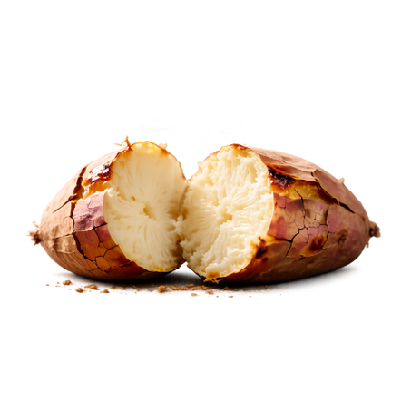 BATATA DOCE BRANCA ASSADA KG
