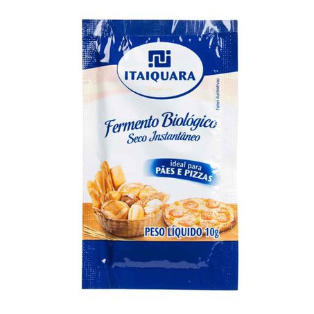 Fermento Pó Itaiquara Biológico Sachê 10g 
 