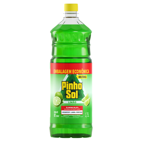 Desinfetante Pinho Sol Limão 1,75l