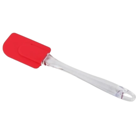 Espatula de silicome verm 24,5cm