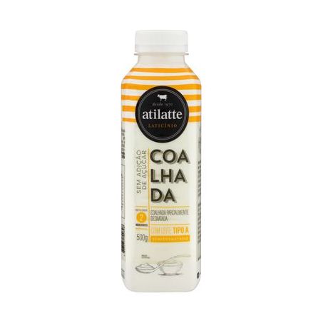 COALHADA ATILATTE PARCIALMENTE DESNATADA 500G