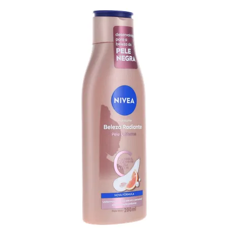 Hidratante Corporal Nivea Beleza Radiante Frasco 200ml 360-33