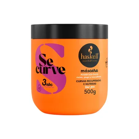 MASCARA HASKELL PODER DOS OLEOS SE CURVE 500G