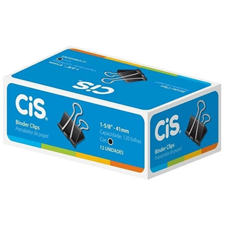 Clips prendedor de papel cis 41mm