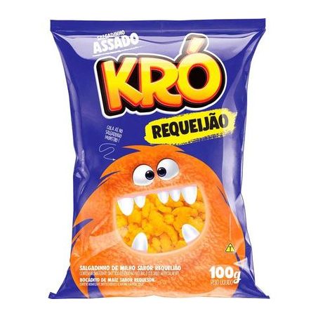 Salgadinho kro 100g requeijao