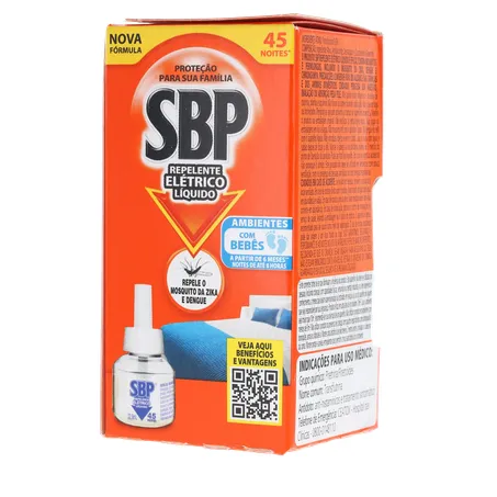 Inseticida Elétrico 45 Noite Sbp Mult Rf 35ml 360-21