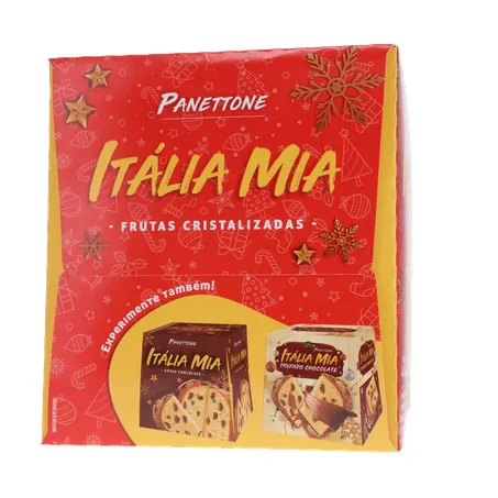 PANETONE ITALIA MIA 400G FRUTAS 360-28