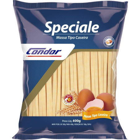 Massa Condor Speciale 400g - Tipo Caseira