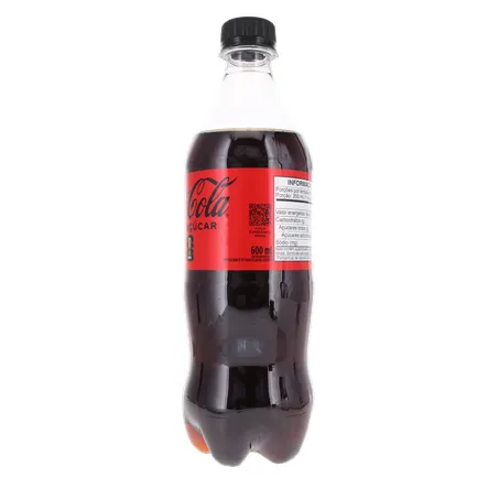 Refrigerante Coca Cola Sem Açúcar Pet 600ml 
  360-6