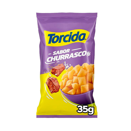 Salgadinho Torcida Elma Chips 35g - Churrasco