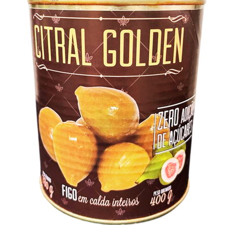 Figo calda citral 400gr golden zero açucar inteiros