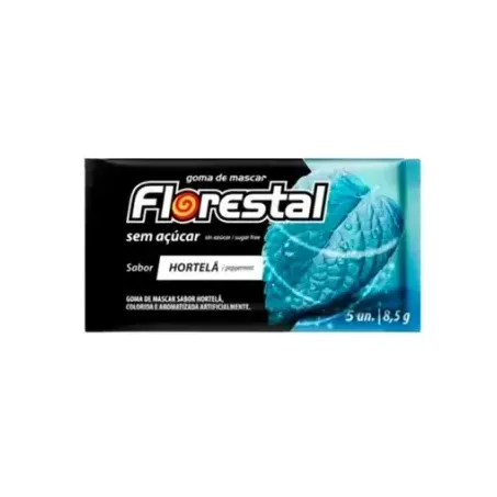 Chiclete Hortelã Sem Açúcar 8,5g