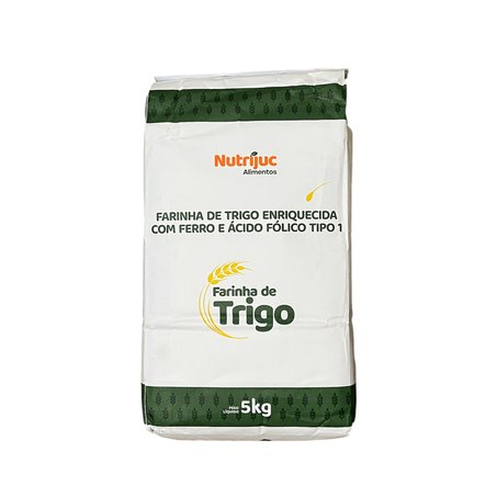 FARINHA TRIGO T1 NUTRIJUC 5KG (114827)