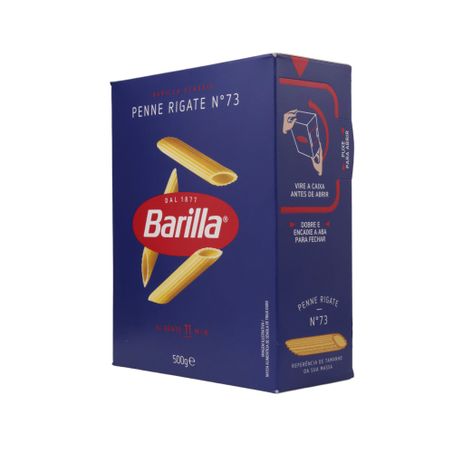 Macarrão Grano Duro Barilla Curto Pene Rigate 73 500g 360-8