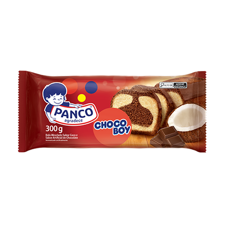 Bolo Panco Chocoboy 300g