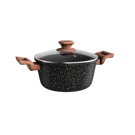 CACAROLA COLORSTONE WOODEN 22 CM EURO HOME 8600WD 