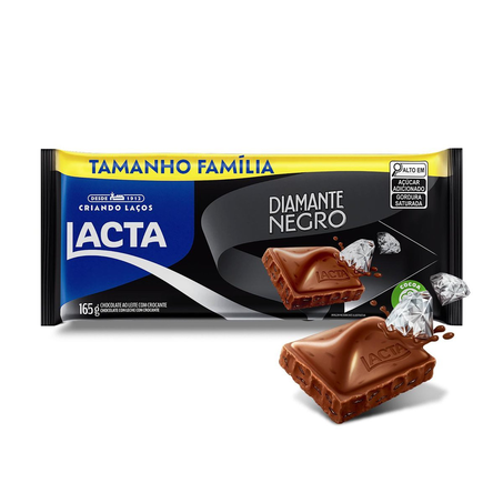 CHOCOLATE LACTA DIAMANTE NEGRO 145G