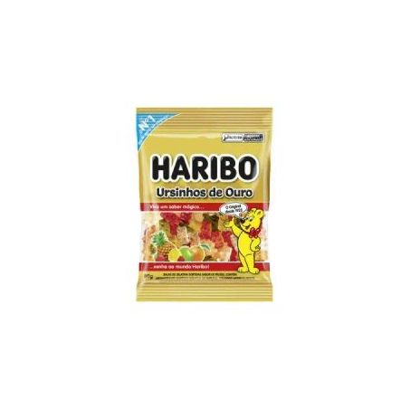 Bala de gelatina frutas ursinhos de ouro haribo 80g
