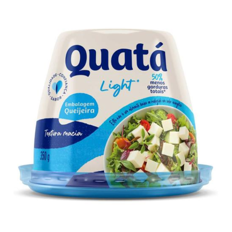 Queijo Frescal Quatá Light Pote 350g