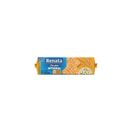 BISCOITO RENATA CRACKER INTEGRAL 170G