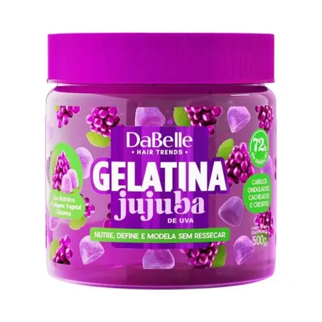 GELATINA CAPILAR DABELLE JUJUBA 500G UVA