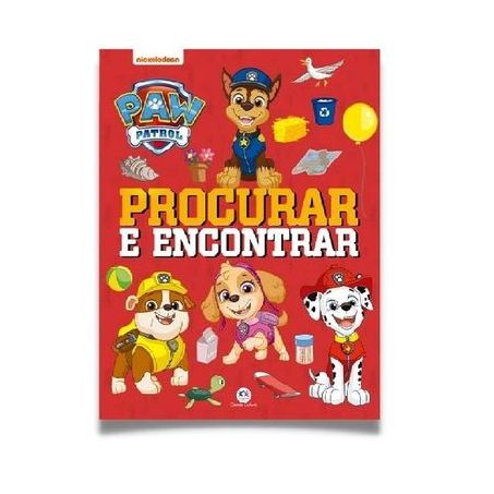 Livro Patrulha Canina Procurar e Encontrar