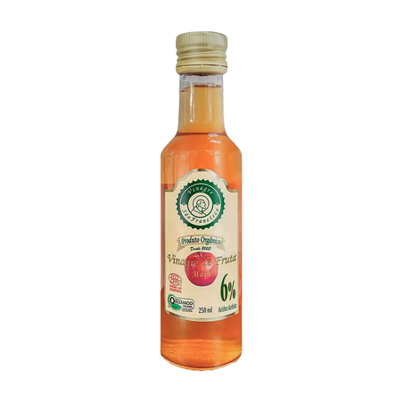 VINAGRE DE FRUTA MAÇÃ ORGÂNICO 250ML