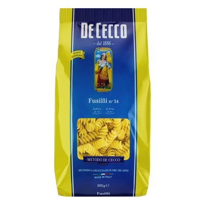 Massa fusilli 34 de cecco 500g