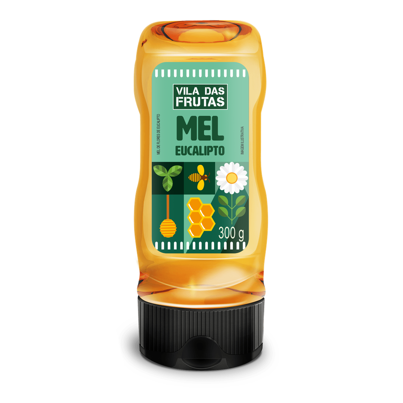 MEL VILA DAS FRUTAS EUCALIPTO 300G
