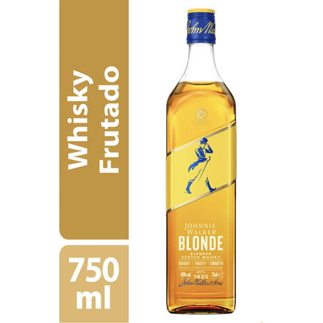 WHISKY JOHNNIE WALKER BLONDE LABEL 750ML
