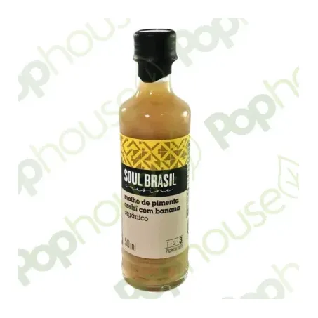 MOLHO PIMENTA ASSISI BANANA ORG 50ML - SOULBRASIL