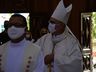 Bispo Dom Odelir Magri celebra missa em honra ao padroeiro São Miguel Arcanjo