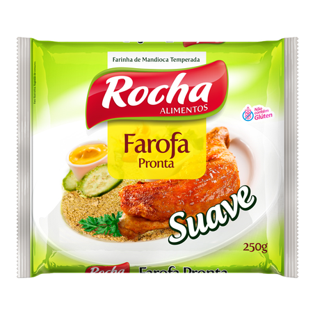 FAROFA PRONTA SUAVE ROCHA