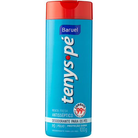 Talco Tenys Pé 100g - Menta Fresh