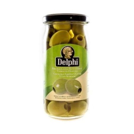 Azeitona Verde Sem Caroço Delphi Grega 185g