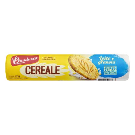 BISCOITO INTEGRAL LEITE E GRANOLA BAUDUCCO CEREALE