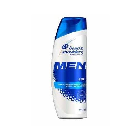 Shampoo head&shoulders men 3 em 1 200ml