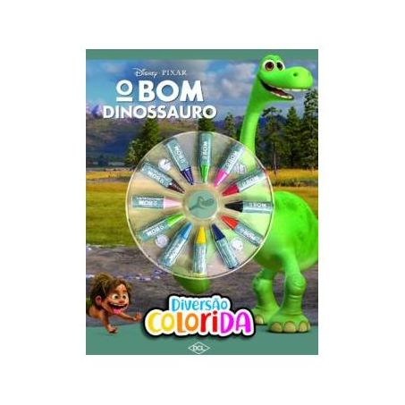 DIVERSAO COLORIDA O BOM DINOSSAURO 93512          