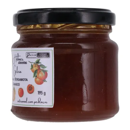 Geleia hubner laranja bergamota e damasco 195g 360-6