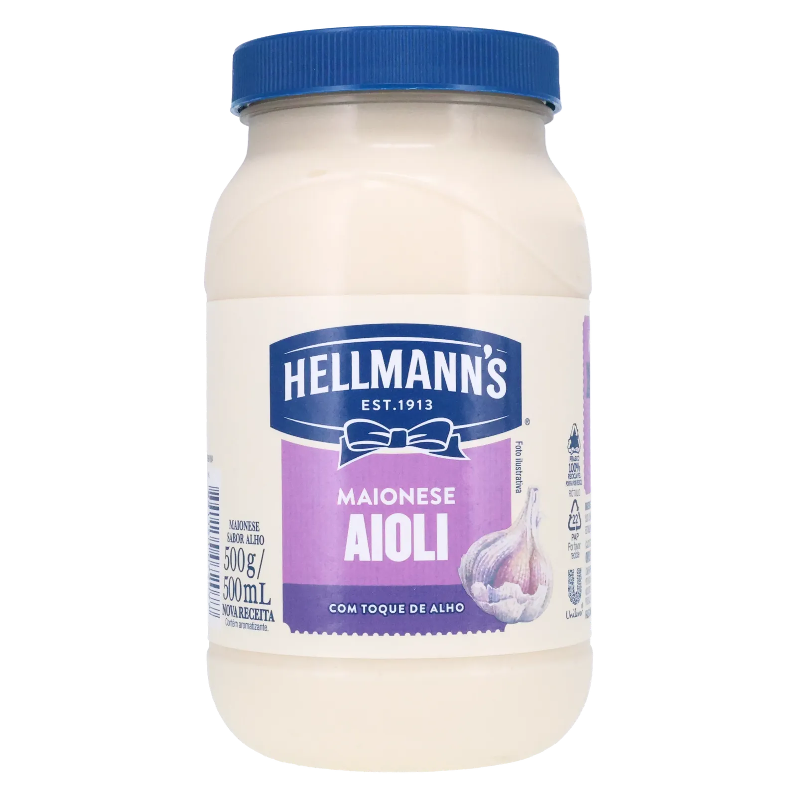 Maionese Hellmanns 500g - Aioli