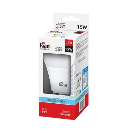 Lâmpada Kian Led Classic 15w Branca Embalagemidade 1UN