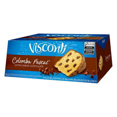 Colomba Visconti Gotas Chocolate 360G