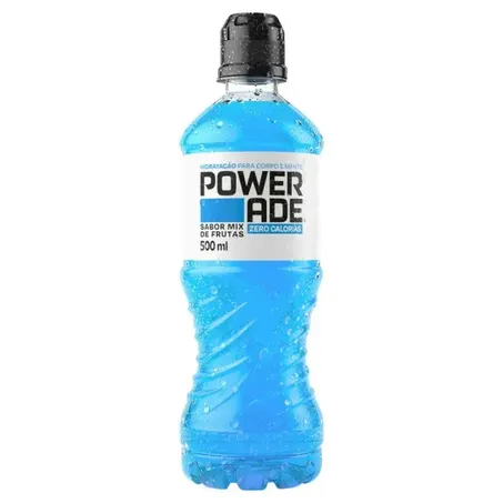 Bebida Powerade Zero Calorias Mix De Frutas Pet 500ml 
 
