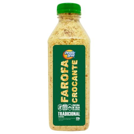 Farofa De Mandioca Pratic Leve 320g Tradicional